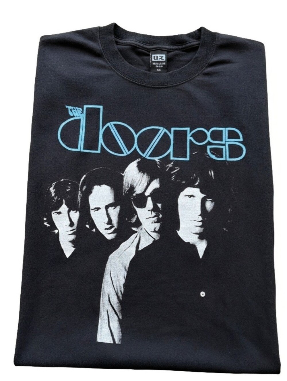 The Doors Black & Teal Graphic TEE - Size XL - New